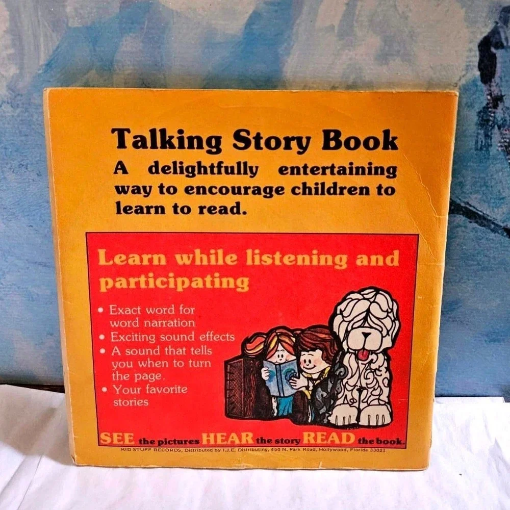 Vintage 1981 Barbie Camping Adventure Read-Along Book and Record Kid Stuff KSR